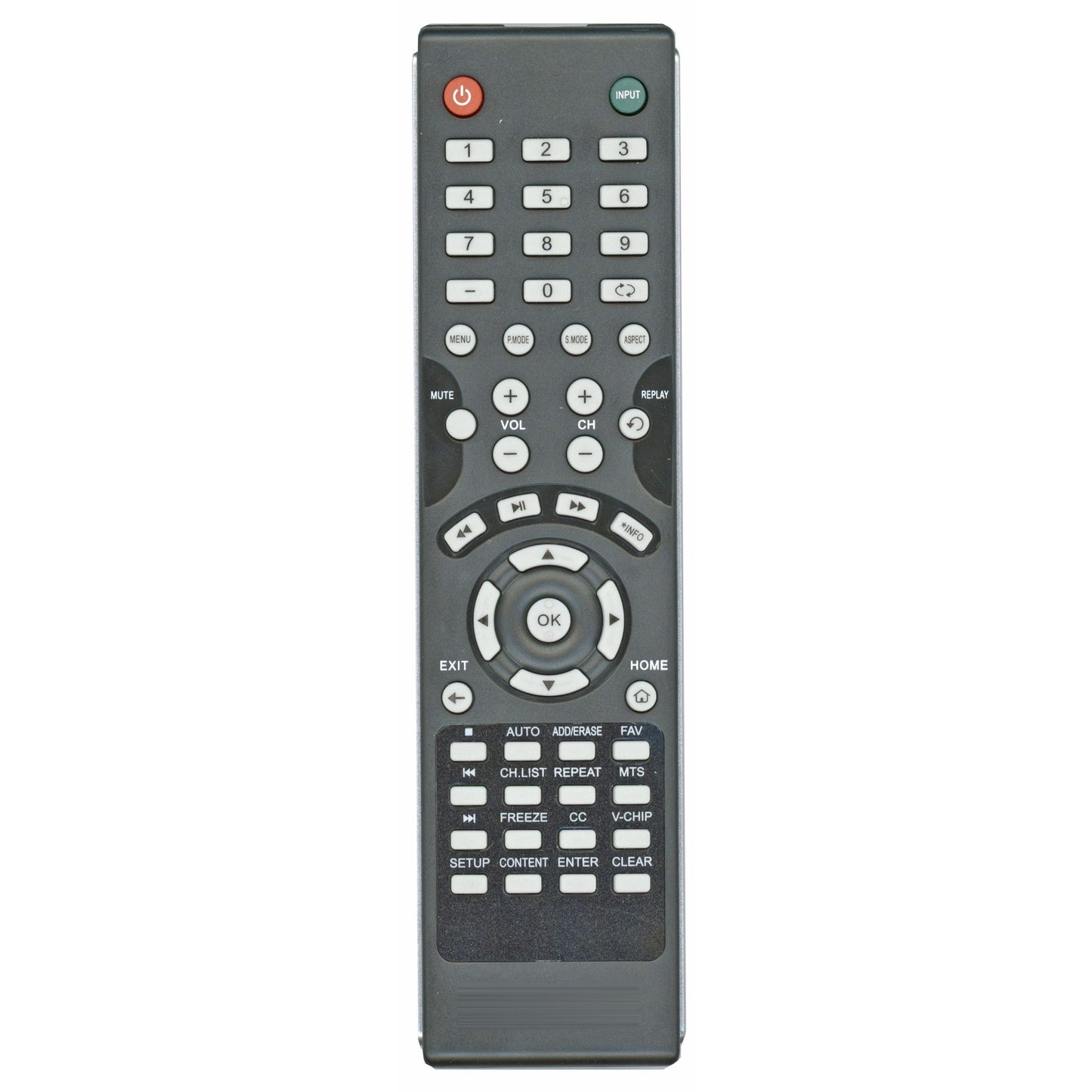 Element JX8040A TV Combo Remote Control