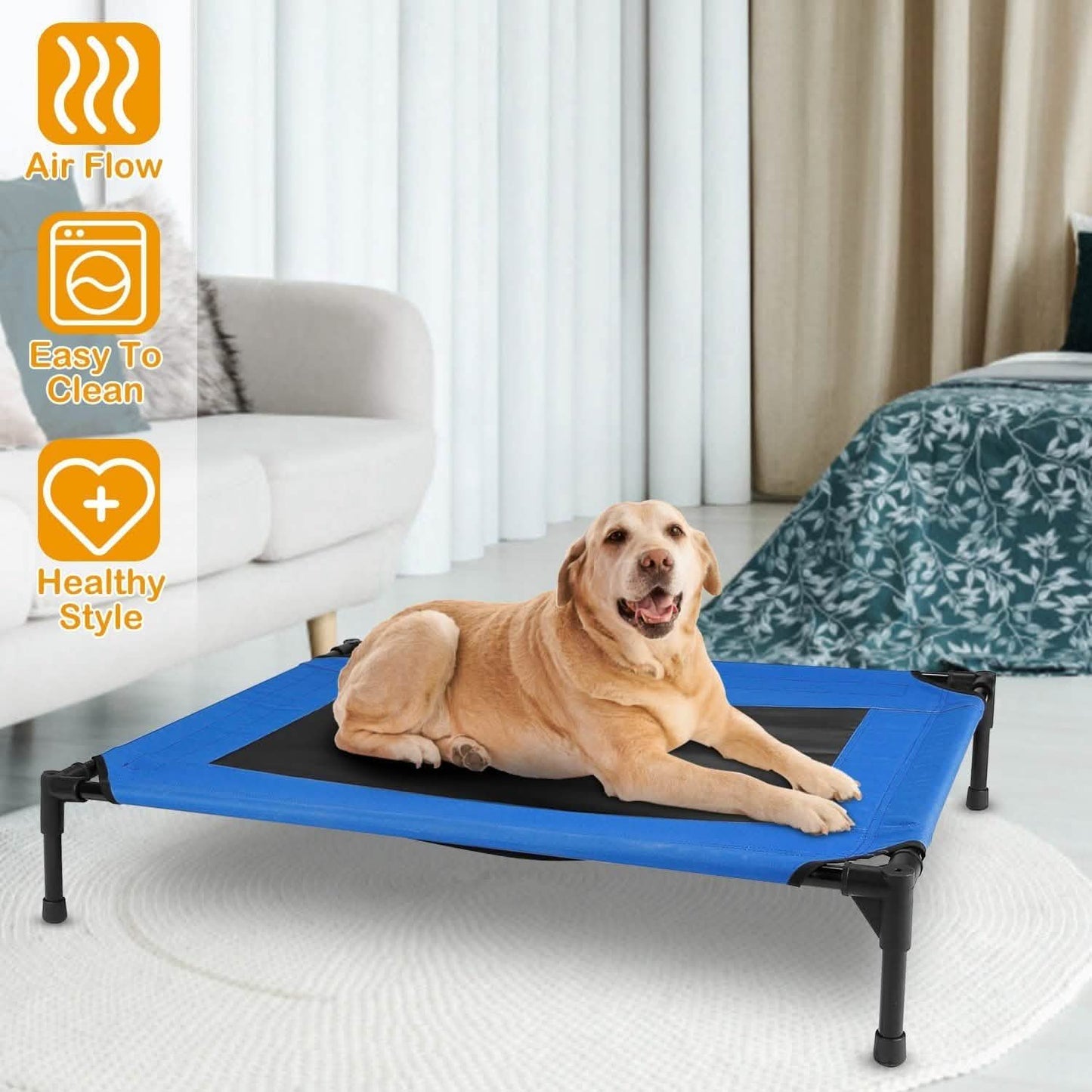 Elevated Dog Cot Bed
