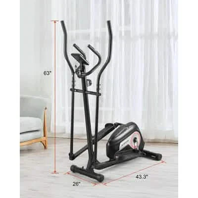 Elliptical Exercise Machine Cross Trainer for Home Use Up to 220 lbs