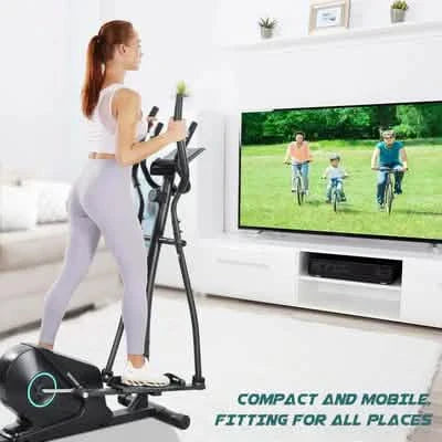 Elliptical Machine Home LCD Exercise Elliptical Trainers