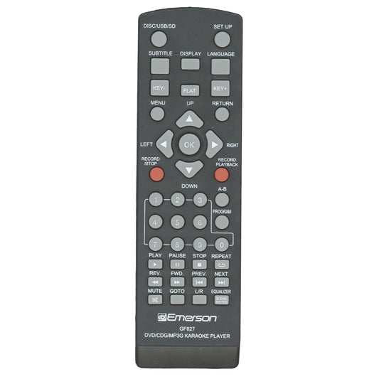 Emerson GF827 Audio Remote Control