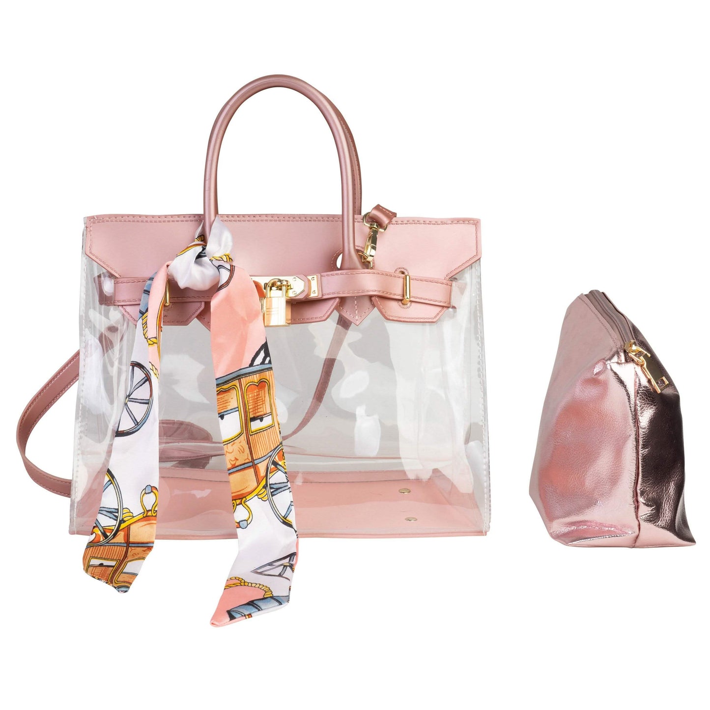 Emma Fashion Tote with Scarf