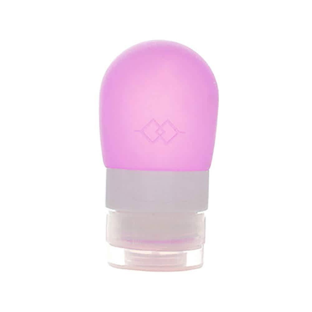 Empty Silicone Portable Travel Packing Press Bottle