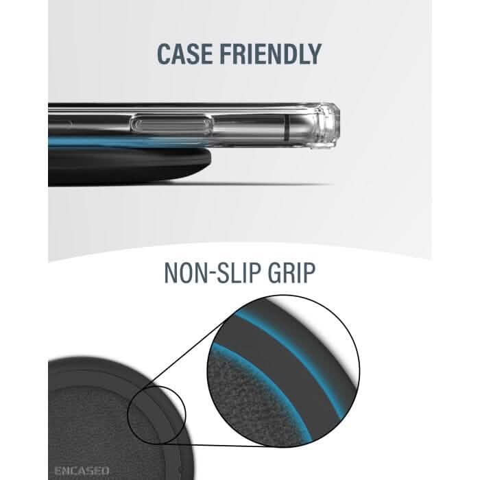 Encased Wireless Charging Qi Pad (Fast Charging) Ultra Thin Charger for iPhone and Android Devices