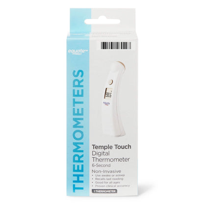 Equate Temple Touch 6-Second Digital Thermometer
