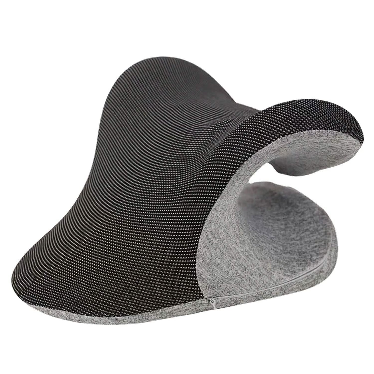 Ergonomic Heated Neck Stretcher Cervical Traction Therapy Pillow with Graphene Heating Pad