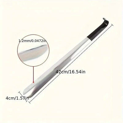 Ergonomic Stainless Steel Easy Grip Long Handle Shoe Horn