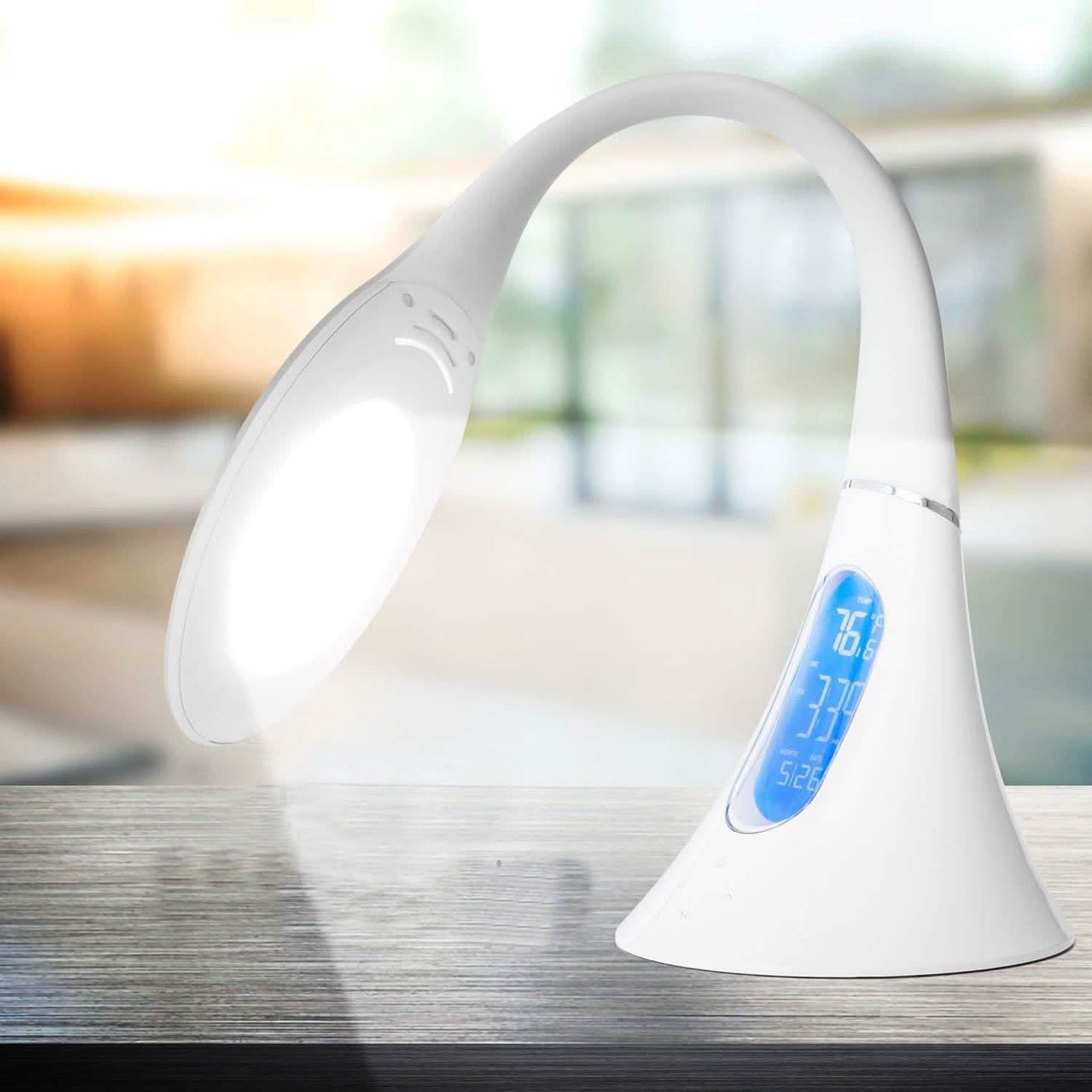 EROS Flexible Gooseneck Dimmable LED Desk Lamp