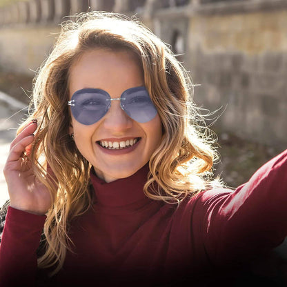 ETCBUYS Women Aviation Sunglasses - Gray