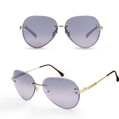 ETCBUYS Women Aviation Sunglasses - Gray