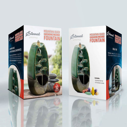 Eternal Aromatherapy Cascading Incense Burner