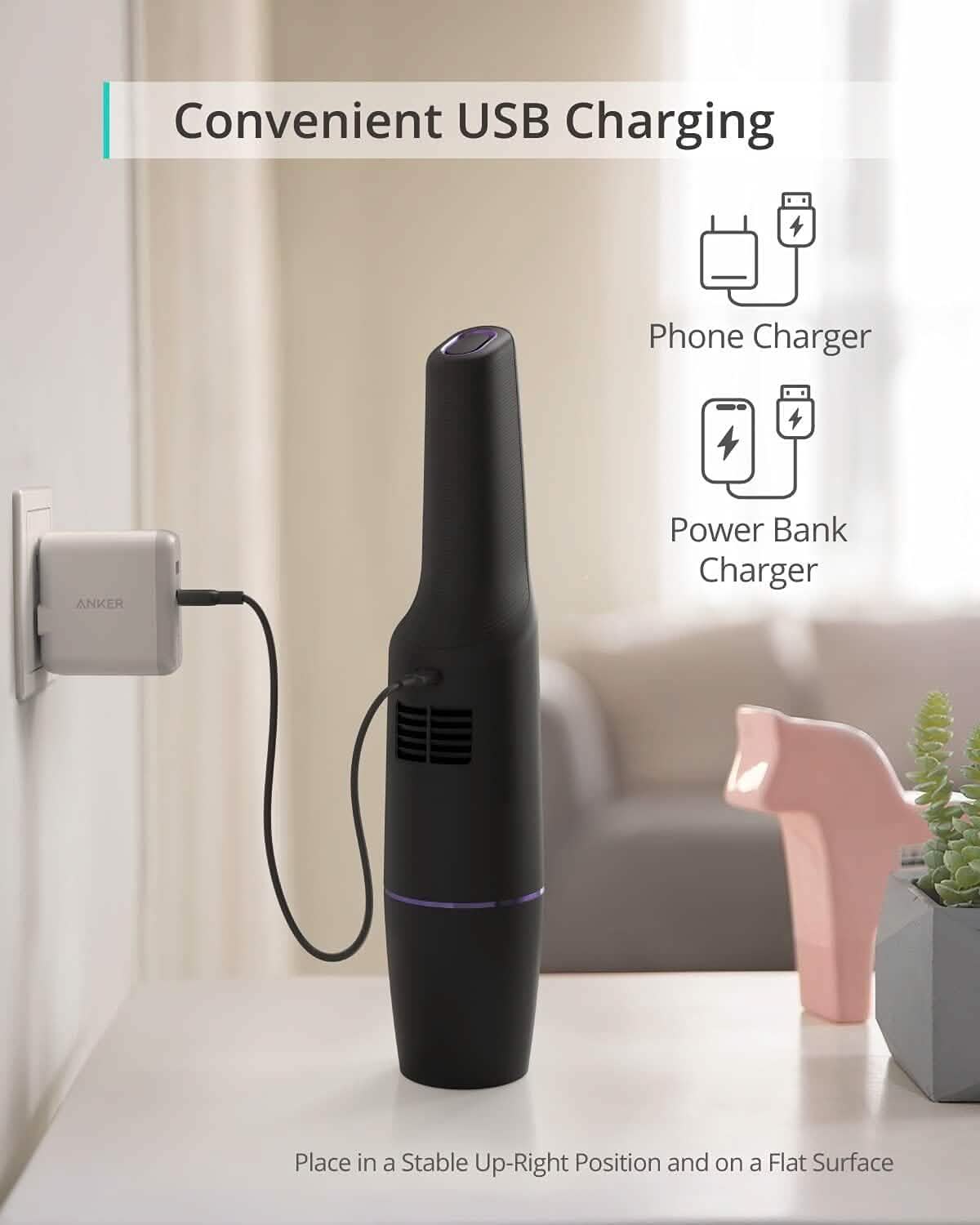 eufy by Anker, HomeVac H11, Cordless Handheld Vacuum Cleaner, Ultra-Lightweight (Refurbished)