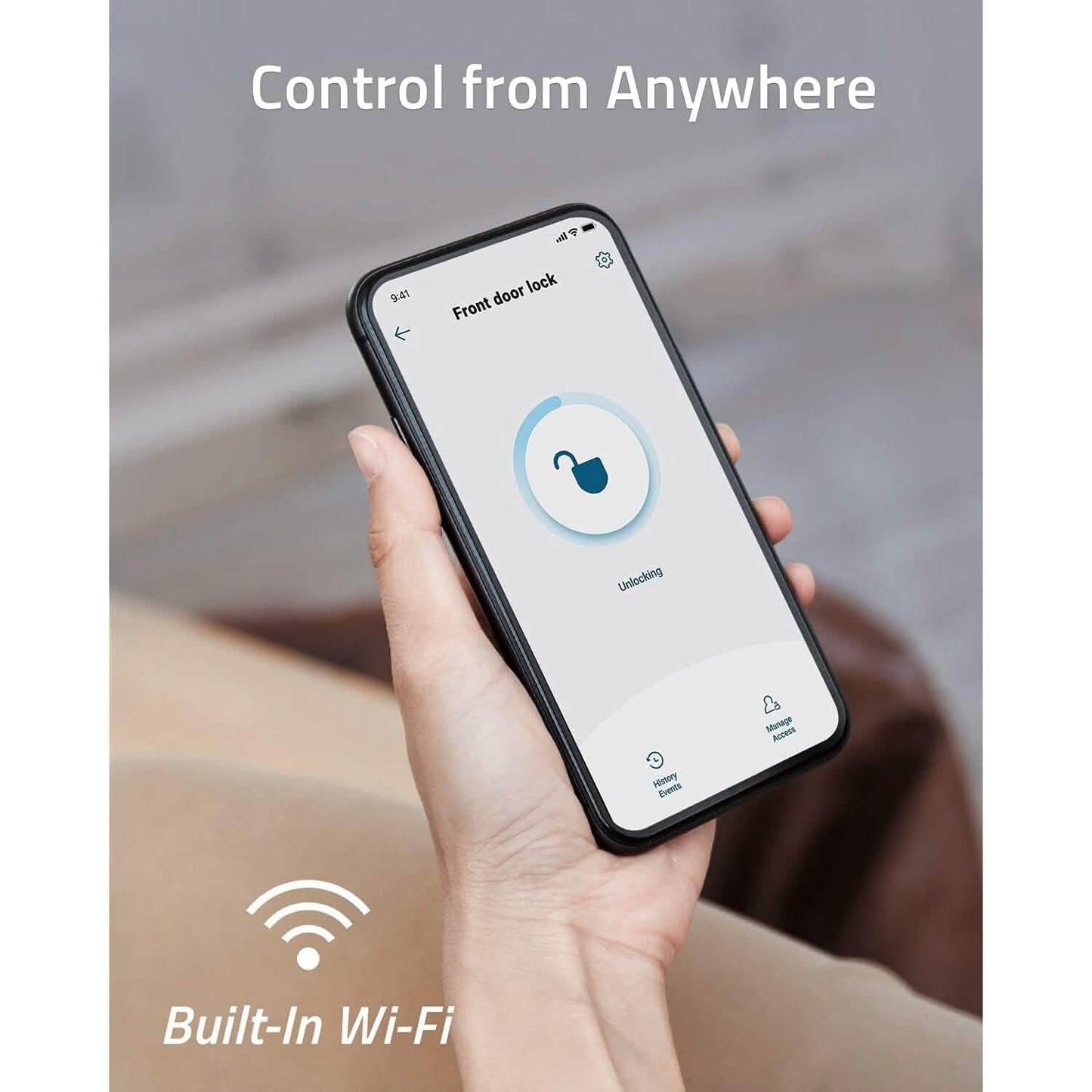 eufy Security Smart Lock With Built-in Wifi (Refurbished)