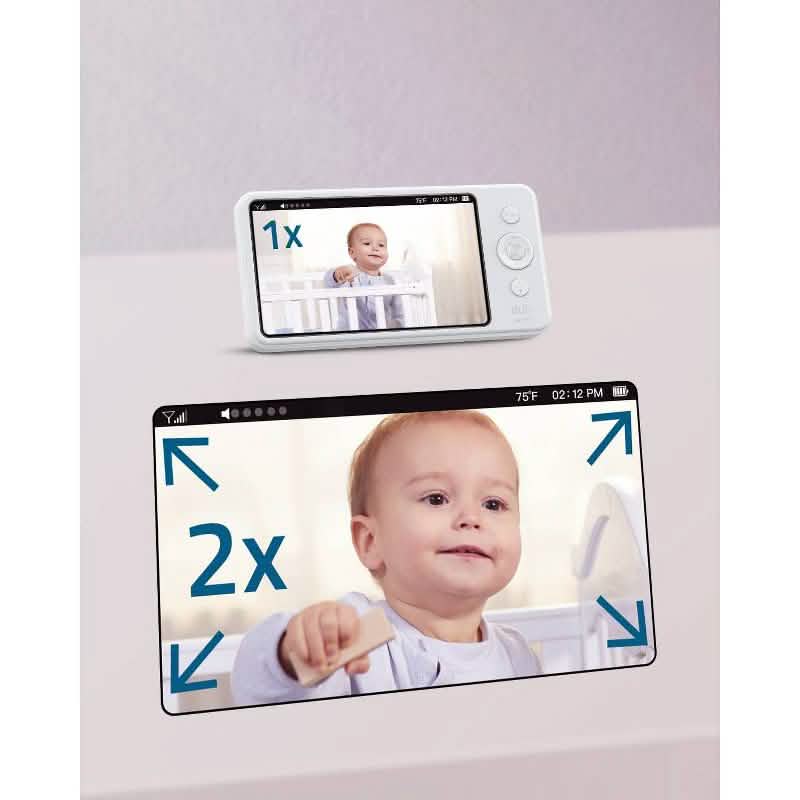 eufy SpaceView Pro 5" 720p Video Baby Monitor Pan&Tilt Camera 2-Way Audio (New Open-Box)