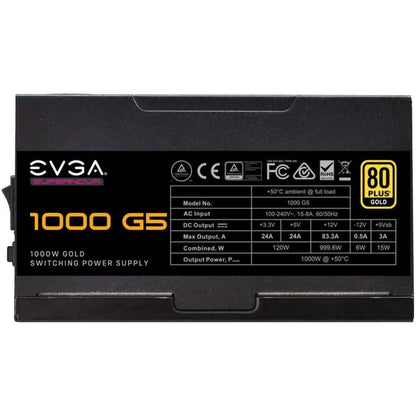 EVGA SuperNOVA 1000 G5 Power Supply (220-G5-1000-X1) (Refurbished)