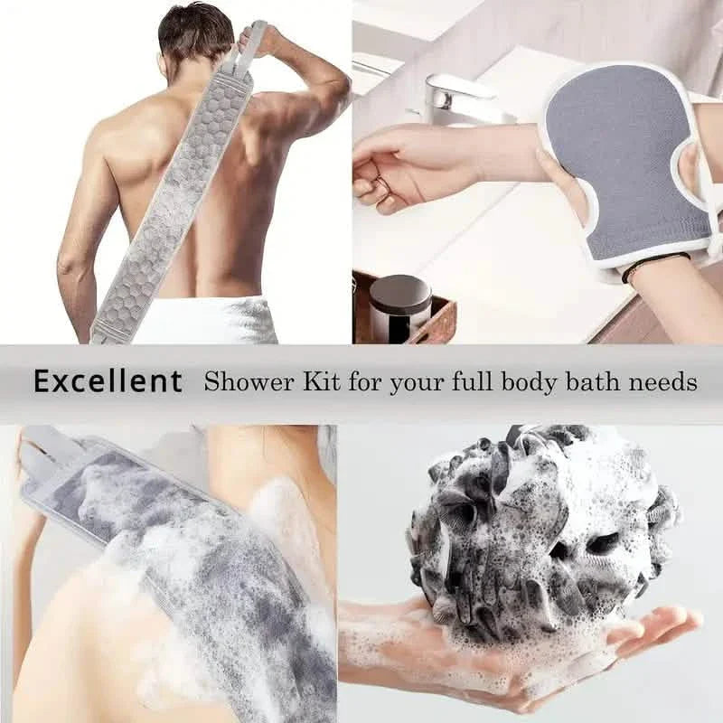 Exfoliating Bath Washcloth Towel