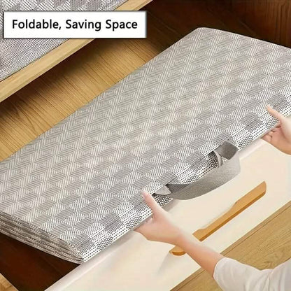 Checkerboard Canvas Portable Storage Box