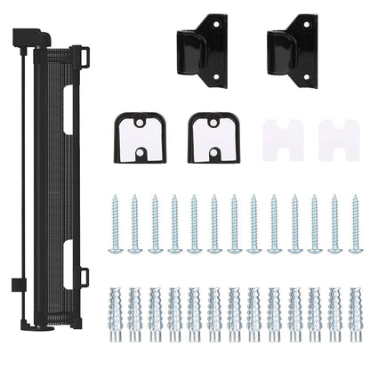 Extra Wide Child Safety Gate Retractable Door