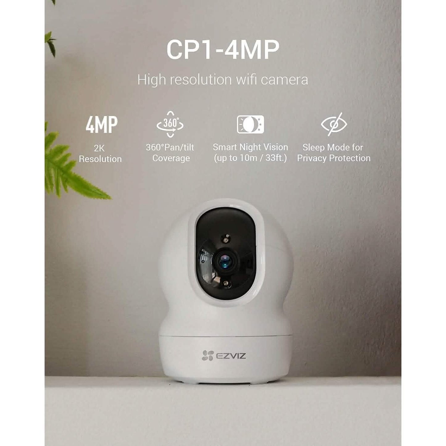 EZVIZ Outdoor Security Camera Color Night Vision  (Refurbished)