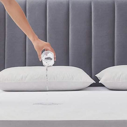 Fabric Zippered Waterproof and Bed Bug Mattress Protector