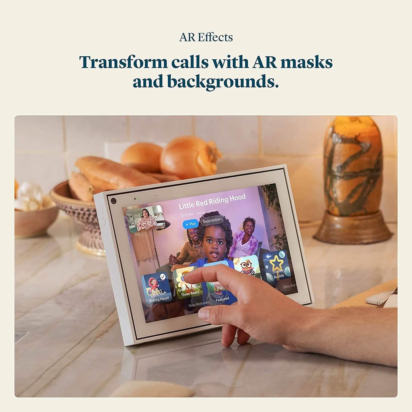 Facebook Portal - Smart Video Calling 10in Touch Screen Display with Alexa