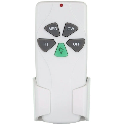 Anderic FAN53TW Replacement Ceiling Fan Remote Control for Harbor Breeze CHQ7030T, FAN53T, FAN-11T, 2AAZPFAN53T, CHQ8BT7030T - White