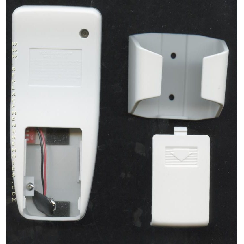 Anderic FAN53TW Replacement Ceiling Fan Remote Control for Harbor Breeze CHQ7030T, FAN53T, FAN-11T, 2AAZPFAN53T, CHQ8BT7030T - White