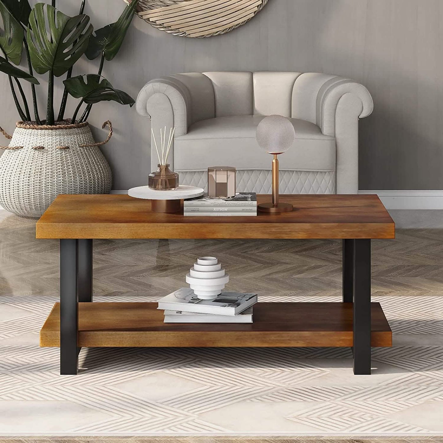 Farmhouse Living Room Coffee Table