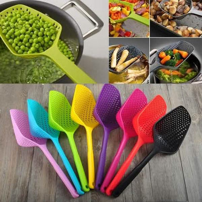 Fashion Kitchen Accessories Large Scoop Colander Pasta Heat Resistant Strainer