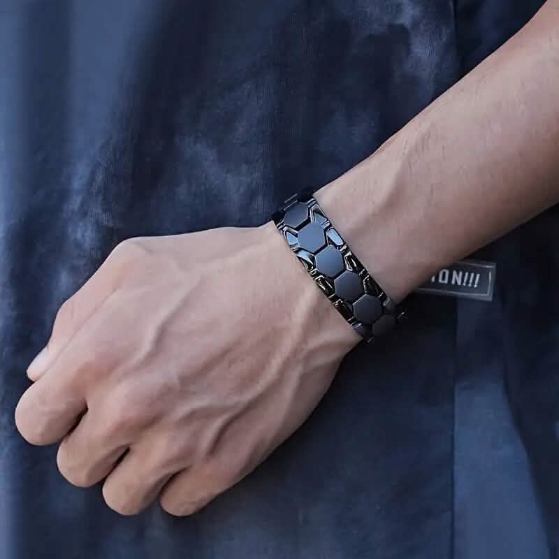 Fashionable Black Men's Bracelet