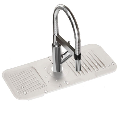 Faucet Splash Mat Sink Tray Water Drainage Pad Sponge Soap Holder