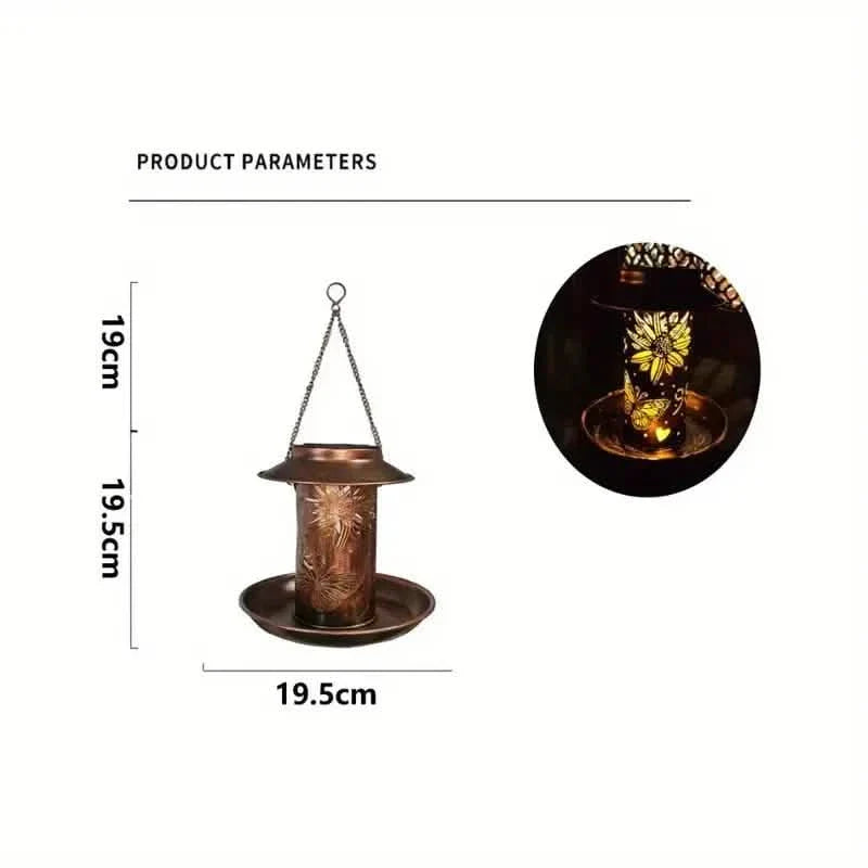Feeder Exterior Solar Powered Lights Exterior Hanging Solar Powered Lights