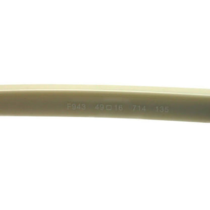 Fendi Women's Eyeglasses F943 714 Gold/Beige 49 16 135 Full Rim Oval