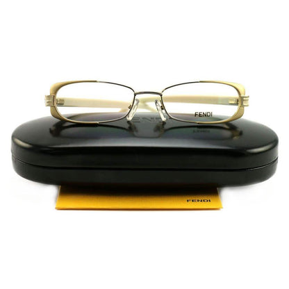 Fendi Women's Eyeglasses F943 714 Gold/Beige 49 16 135 Full Rim Oval