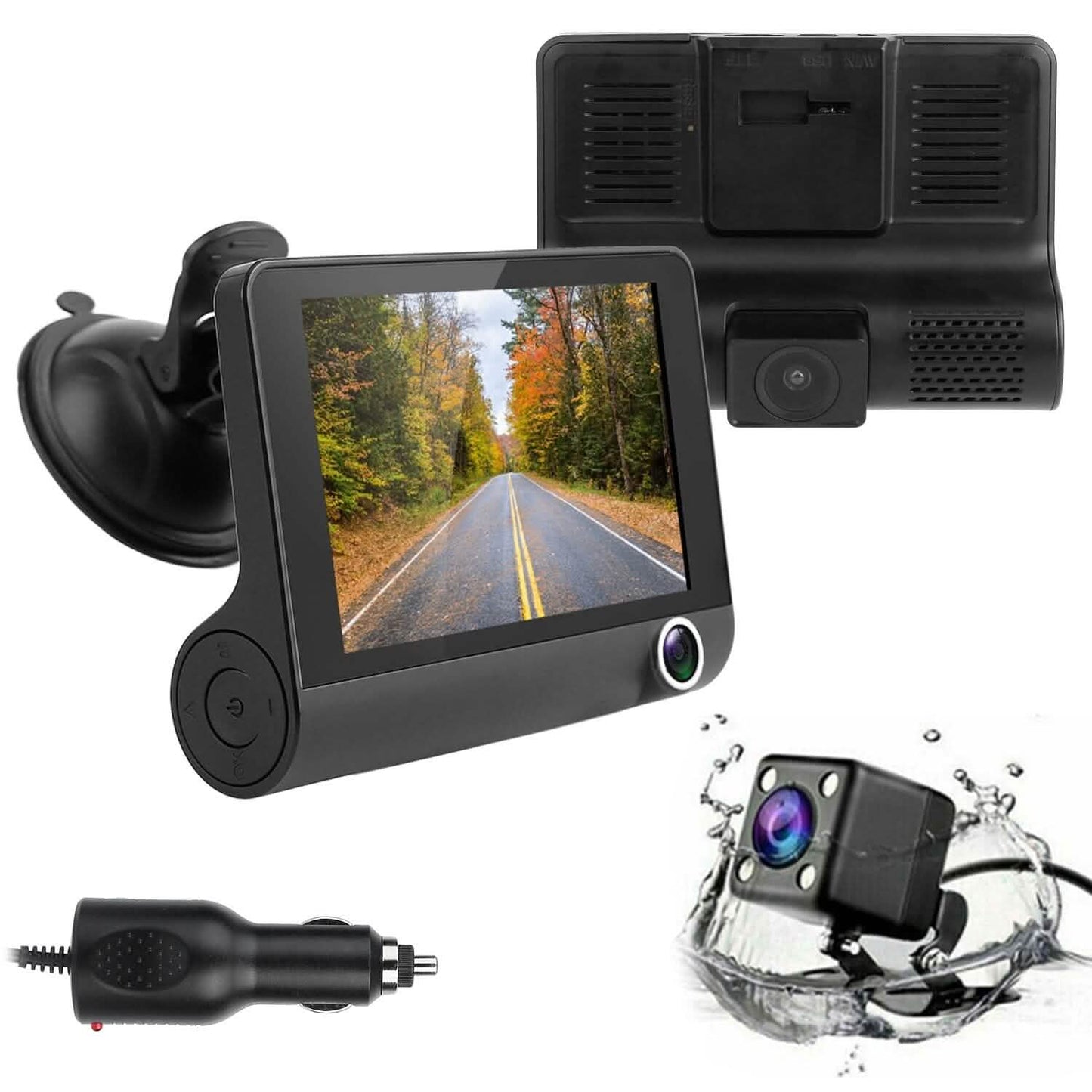 FHD 1080P Touchscreen Car DVR Dash Camera