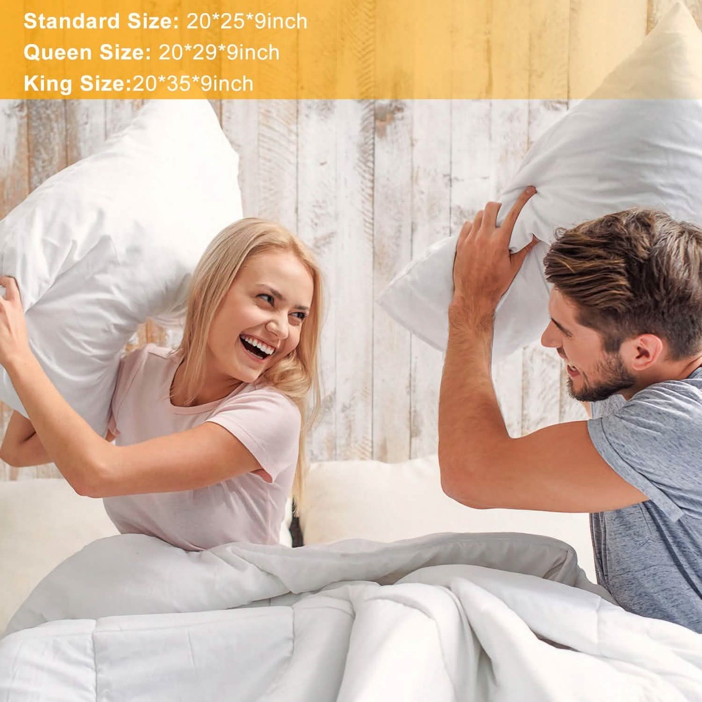 Fiber Filled Down Alternative Pillow