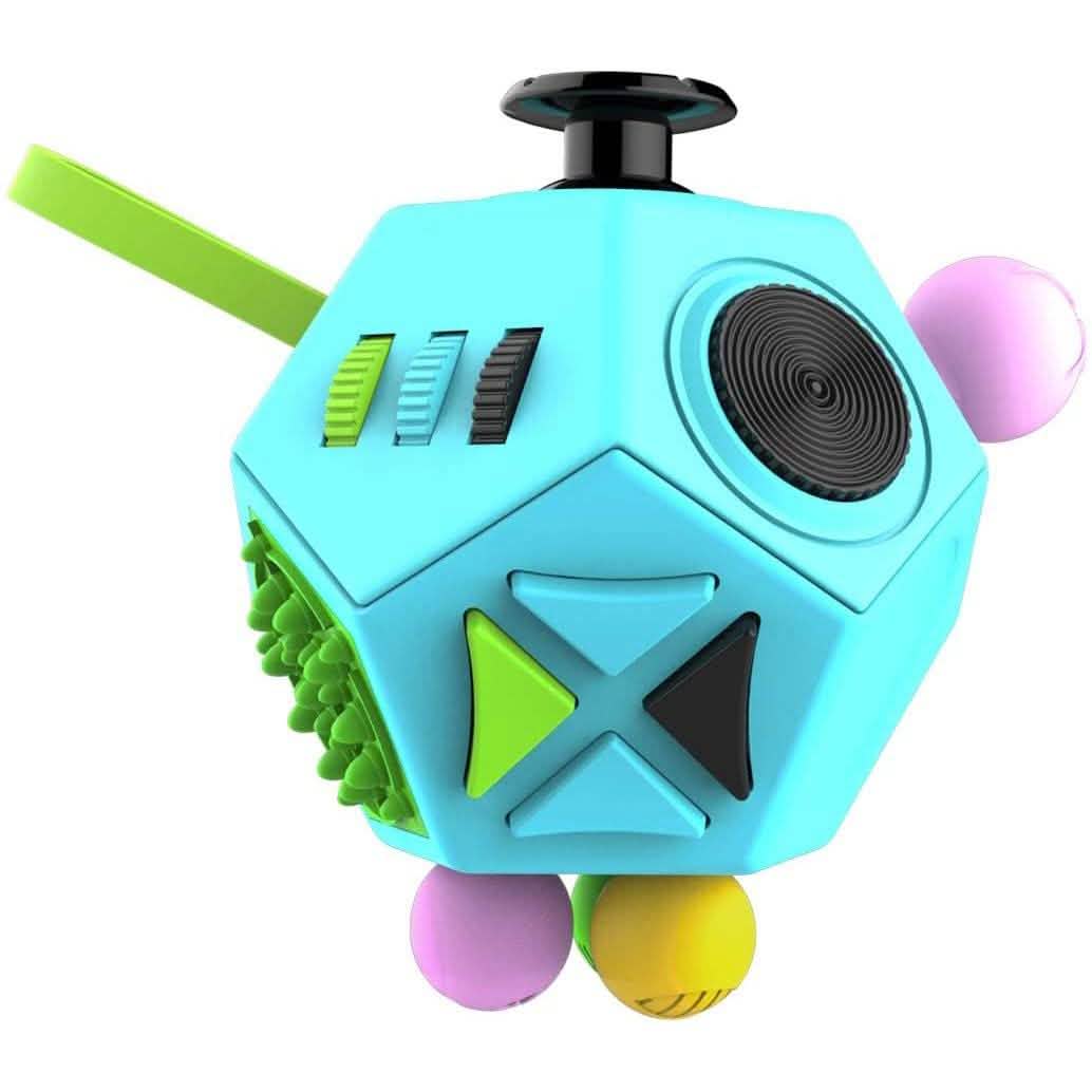 Fidget Dodecagon ‚Äì12-Side Fidget Cube Relieves Stress and Anxiety Anti Depression Cube