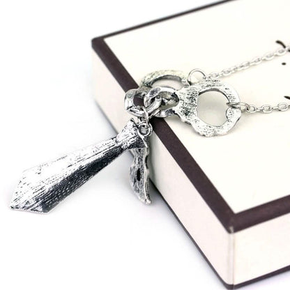Fifty Shades of Grey Inspired Necklace