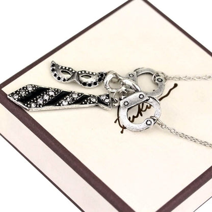 Fifty Shades of Grey Inspired Necklace