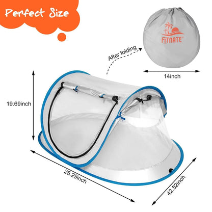 FINATE Baby Tent for Beach UPF 50+ and UV Protection