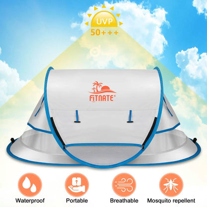 FINATE Baby Tent for Beach UPF 50+ and UV Protection