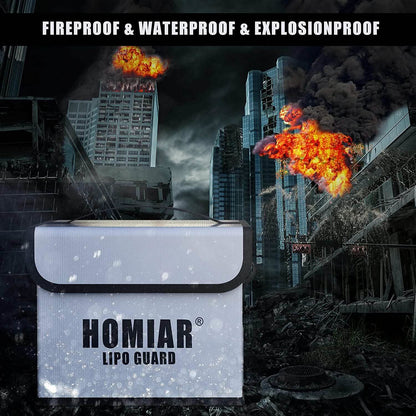 Fireproof Bag for Battery Charging Storage