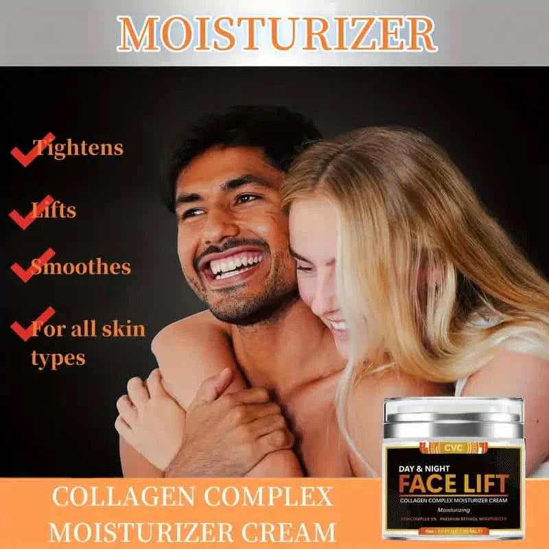 Firming & Lifting Facial Moisturizer Cream With Hyaluronic Acid, Collagen Retinol