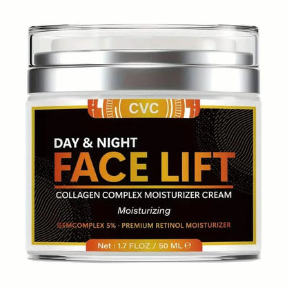 Firming & Lifting Facial Moisturizer Cream With Hyaluronic Acid, Collagen Retinol