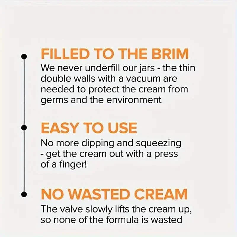 Firming & Lifting Facial Moisturizer Cream With Hyaluronic Acid, Collagen Retinol
