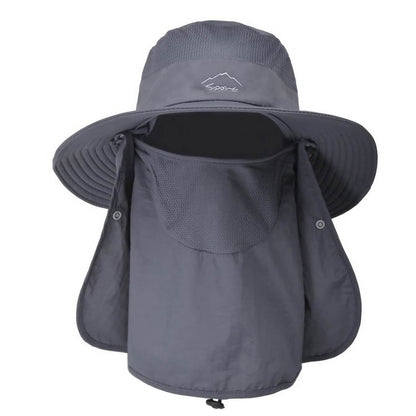Fishing Bucket Hat Breathable Wide Brim
