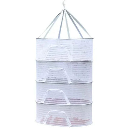 Fishing Net Hanging Dryer Bag Mesh Clothes Drying Basket Rack