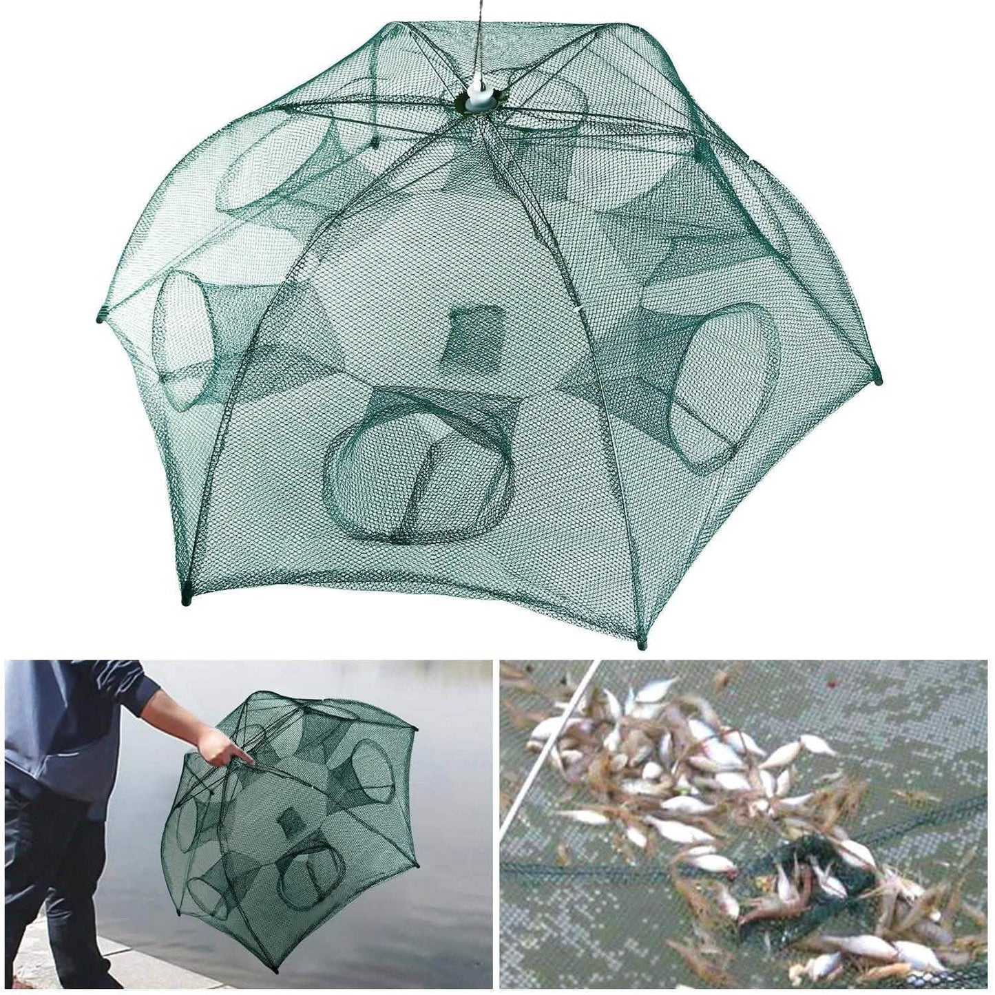 Fishing Trap Net Portable - Fishing Bait Trap