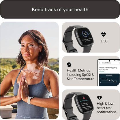 Fitbit Sense 2 Advanced Health and Fitness Smartwatch (Refurbished)