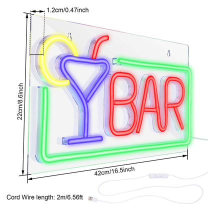 FITNATE  3D Art USB Powered LED Open Display Board Decorate